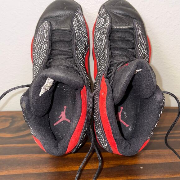 Vintage 1998 Air Jordan 13 Bred Size 9 980204 136002 062 FLAWED Retro Sneakers main image 8